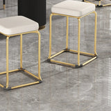 Simple and Luxurious Stackable Square Stool Enlarged and Thickened Round Stool Dirt Resistant Technology Cloth Stool Aimak Store