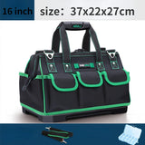 Electrician's Tool Bag 16/18/20/23 Inch Hardware Maintenance Storage Bag Portable Wear-resistant Thickened Oxford Waterproof Aimak Store
