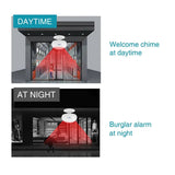 KERUI M7 Welcome Motion Sensor Security Alarm 32 Songs DoorBell Chime Wireless Smart Home LED Night Light Door Window Store Shop Aimak Store