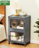 Modern Simple Storage Small Night Stand Household Bedside Table Solid Wood Bedchamber Large Capacity Home Furniture Aimak Store