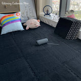 30*30CM Soft Plush Children Kids Rug Play Mat Puzzle Carpet Warm Playmat Interlocking Exercise Tiles Floor Carpet Decoration Mat Aimak Store