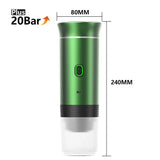 2-in-1 Portable Italian Espresso Machine Espresso Coffee Maker Wireless Portable Espresso Coffee Machine for Car Home and Travel Aimak Store