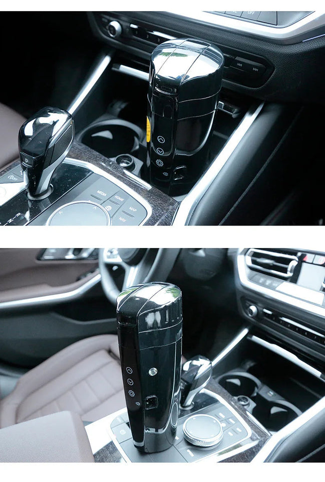 2 in 1 Car Household Electric Kettle Smart Electric Heating Thermos Cup Portable 12V 24V 220V Universal Electric Kettle Aimak Store