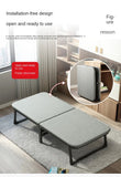 Upholstered Folding Bed Office Lunch Break Sheet People Home Nap Bed Dormitory Simple Bed Reinforcement Escort Hard Board Bed Aimak Store