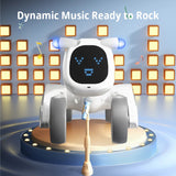 JJRC New R28 Cute Voice Dialogue Electronic Pet Children Early Education Toy Parent Child Interactive Communication Machine Dog Aimak Store