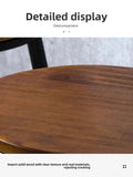 American Style Iron Bar Chair Coffee Shop Milk Tea Shop High Chairs Retro Backrest Seat Solid Wood Sitting Face Counter Stool Aimak Store