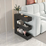 Nordic Space-saving Iron Art Coffee Table Home Living Room Furniture Gap Bookshelf Floor-to-ceiling Bay Window Storage Rack Aimak Store