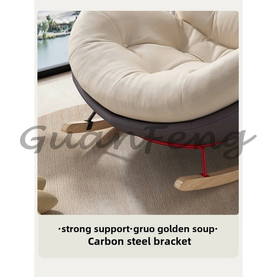 Ergonomic Lazy Reading Chairs, Living Room Chairs, Lounge Rocking, Nordic Girl Chairs, Luxury Modern Throne, Home Furniture Aimak Store