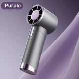 Handheld Fan Rechargeable Silent Small Handheld Fan Portable Personal Fan Quick Charging Personal Cooling Fan Small Personal Fan Aimak Store