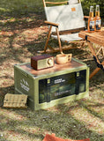 UFORU Outdoor camping storage box Car trunk organizer Car multilayer thickened with cover picnic storage folding box Aimak Store