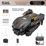 D88 Drone 8K HD Dual Camera GPS Location Professional Aerial Photography Optical Flow Hovering Foldable Drone ﻿RC10000M 2025New Aimak Store