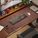 Retro Mousepad Mouse Pad Large Waterproof Non-slip PU Suede Desk Mat Computer Keyboard Desk Pad Mouse Mats Gaming Accessories Aimak Store