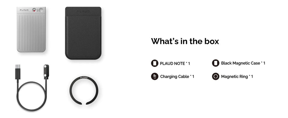 PLAUD NOTE AI Voice Recorder, AI Notetaking Device for Meetings, Lectures, Calls, AI Transcription & Summarization Aimak Store