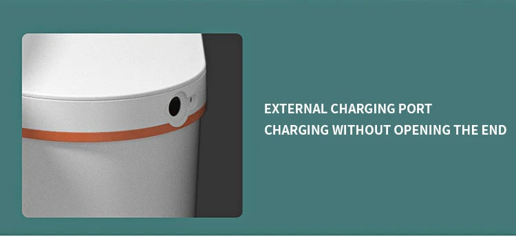 15L Aromatherapy Smart Sensor Trash Can Garbage Bin Electronic Trash Bin Narrow Toilet Rubbish Wastebasket for Home Kitchen Bath Aimak Store