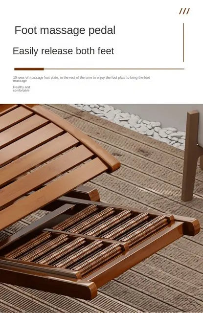 Folding Rocking Chair Lazy Lunch Break Balcony Lazy Leisure Nap Easy Chair For Home Use Sillon Plegable Katlanabilir Aimak Store