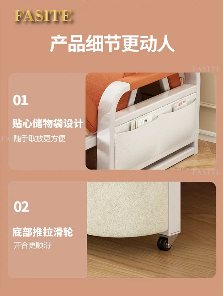 2025 New 1.2 Multi functional single double bed room sofa bed folding dual-use Internet new living room On Sale Aimak Store