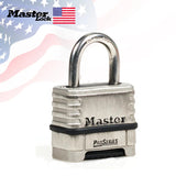 1/2Pcs Master Lock ProSeries Stainless Steel Anti-theft Waterproof Padlock Home Dormitory Outdoor Password Lock 1174 Aimak Store