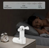 Portable Mini Fan 2000mAh USB Rechargeable 3 Speed Handheld Foldable Fan Hand Held Small Pocket Travel Fan with Handy Power Bank Aimak Store