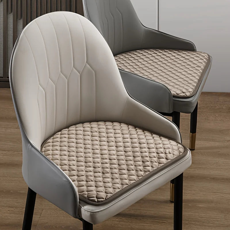 Dining Chair Cushion Home Dining Table Horseshoe Shaped Chair  Dining Seat Cushion Universal Non-slip Cushion rattan chair Aimak Store