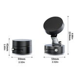 Double Sided Suction Cup Magnetic Phone Holder Lazy Multi-functional Foldable Storage Holder Vacuum Suction Phone Holder Aimak Store