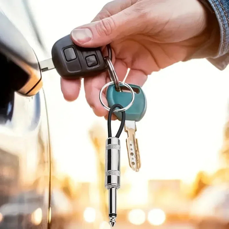 4/8pcs Wall Guitar Plug Keychain Holder Vintage Amplifier Keychain Rack Key Rings Hanger Music Key Shelf Hook Home Accessories Aimak Store