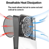 1-5Pcs Dust Filter For PS5/PS5 Slim/PS5 Pro Console Fan Dustproof Mesh Net Breathable Cooling Fan Dust Cover Game Accessories Aimak Store