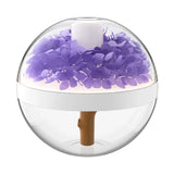 270ML Air Humidifier USB Rechargeable 800mAh Home Hydration Humidifier Colour LED Light Mist Maker Flower Humidificador Aimak Store