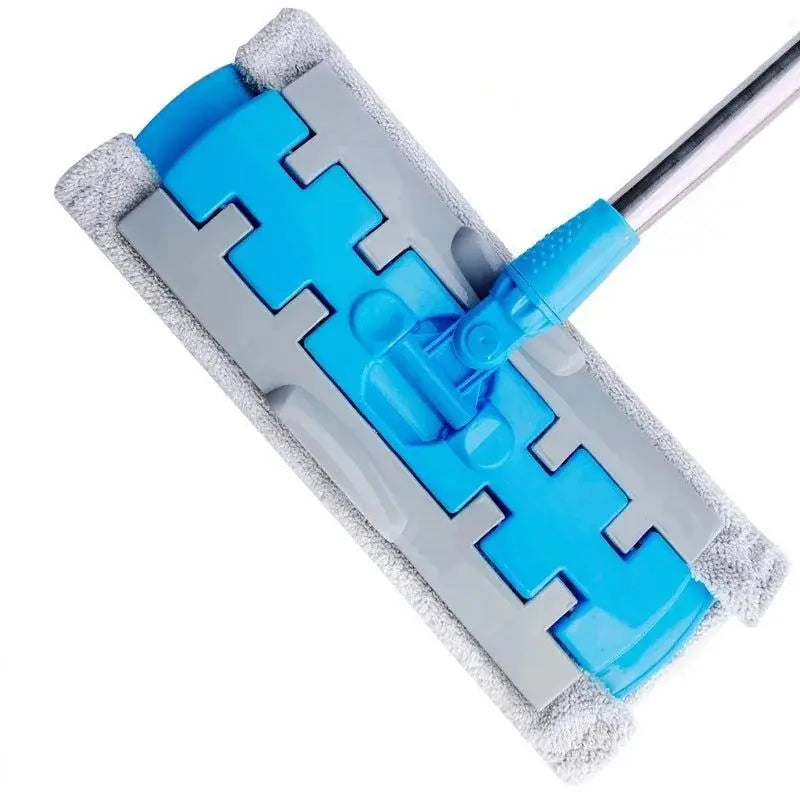 Flat Mop with Stainless Steel Handle, come with Reusable Washable Mop Cloths Aimak Store
