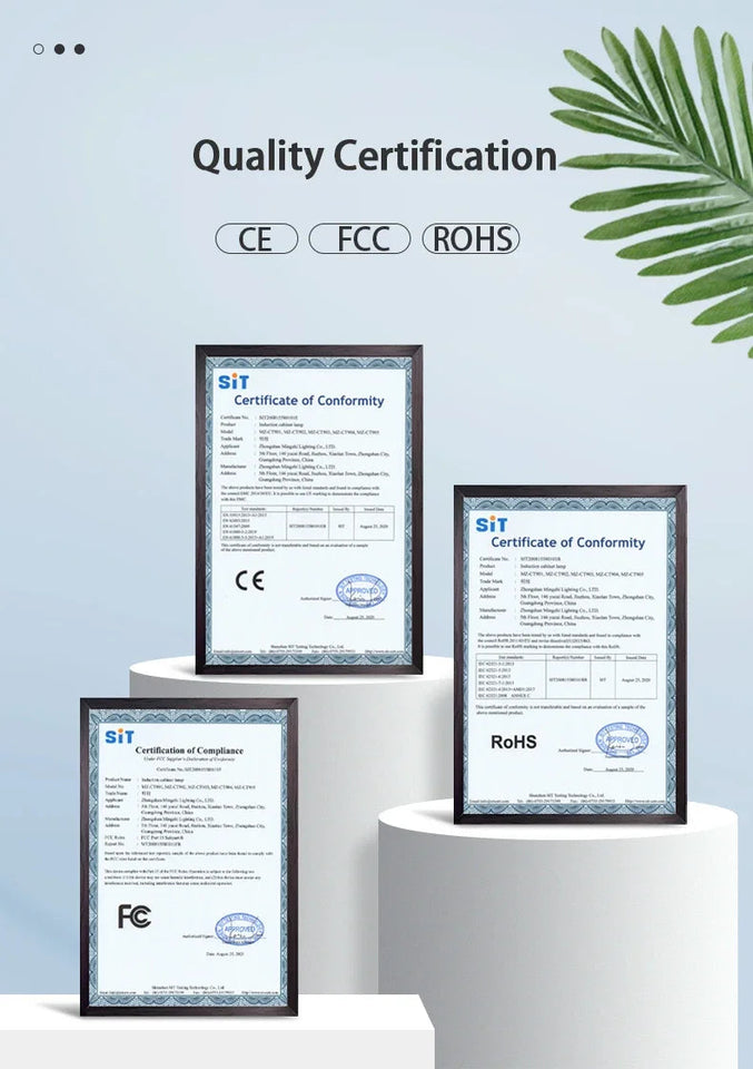 10/20/30/40/50CM Under Cabinet Led Light Sensor Movement Rechargeable Wireless Led Lamp Night Light Cupboard Bedroom Wardrobe Aimak Store