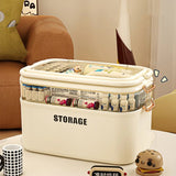 3/4 Layers Large Capacity Family Medicine Organizer Storage Box Portable First Aid Kit Pill Container Emergency Pharmacy Box Aimak Store