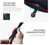 4.2M/4.6M Anti-UV Automatic Folding Sun Shade Covering Rooftop Car Cover Waterproof Car Umbrella with Remote Control Aimak Store