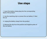 7 in 1 Car Tyre Inflator Inflatable Pump Electric Pump Car Jump Starter Battery Starting Portable Air Compressor Emergency Power Aimak Store