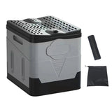 Car Toilet Bucket Strong Bearing Capacity Car Trash Can Emergency Self-driving Travel Portable Outdoor Camping Folding Toilet Aimak Store