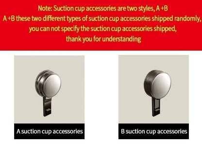 No-Drill Suction Cup storage Soap Box Wall Mounted Space Soap Storage Rack Non Perforated Household Drain Soap Dish Box