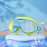 Swim Goggles For Kids Toddler 3-15 Anti Fog No Leak Clear Wide Vision Swim Glasses Boys Girls Pool Beach Swimming Accessories Aimak Store