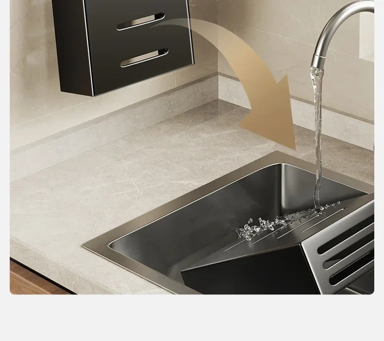 kitchen accessories organizer，Kitchen knife storage box, knife holder, non-perforation, wall-mounted rack, kitchen items Aimak Store