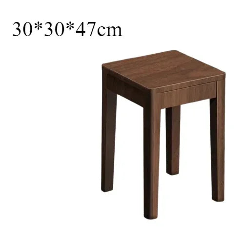 Decorative Wooden Stool Dining Chair Multifunctional Portable Benches Small Furniture Kitchen Meble Ogrodowe Chairs Luxury Aimak Store