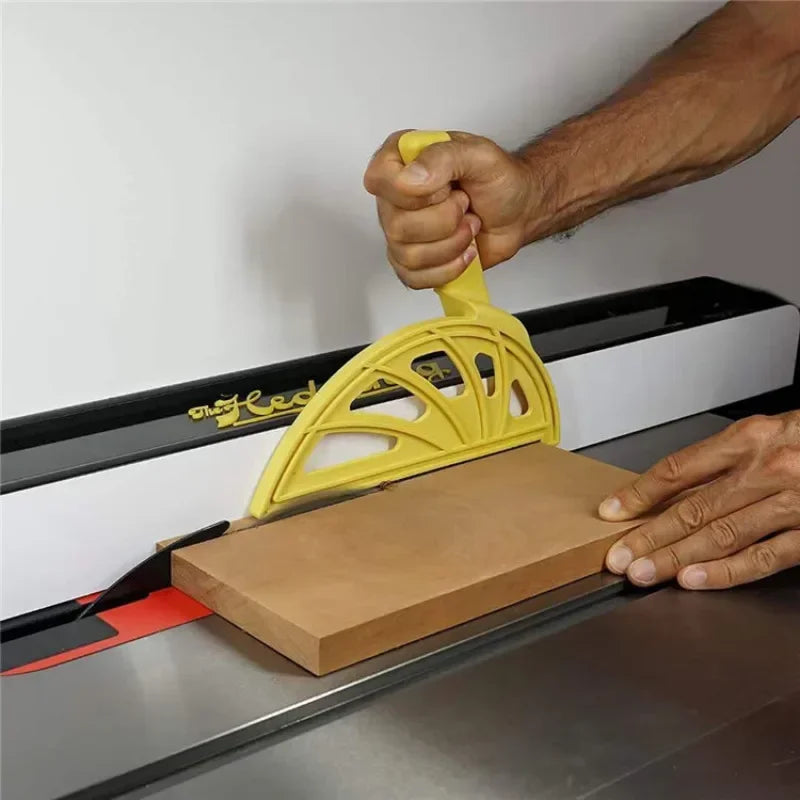 Table Saw Push Block Adjustable Wood Spacing Guide Non-Slip Grip Heavy-Duty Safety Tool for Woodworking Precision Cutting Aimak Store