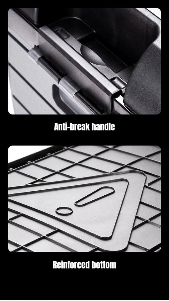 ATsafepro Car Trunk Box 35L Car Organizer Storage Box Folding Trunk Box Car Wash Tool Bag Portable Vechicle Interior Accessories Aimak Store