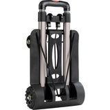 New Aluminum Alloy Plastic Garden Cart Lightweight Universal Vegetable Cart Black Shopping Cart Aimak Store