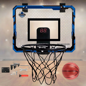 Kids Mini Basketball Hoop With Electronic Scoreboard Ball Sport Backboard Outdoor Indoor Excersise Accessory Funny Game Toys Aimak Store