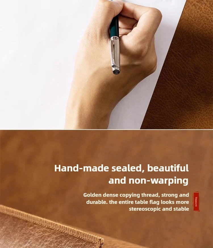 Retro Mousepad Mouse Pad Large Waterproof Non-slip PU Suede Desk Mat Computer Keyboard Desk Pad Mouse Mats Gaming Accessories Aimak Store