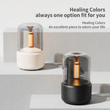 Creative Candlelight Aromatherapy machine usb plug-in desktop ambience Candlelight Home Aromatherapy humidifier Aimak Store