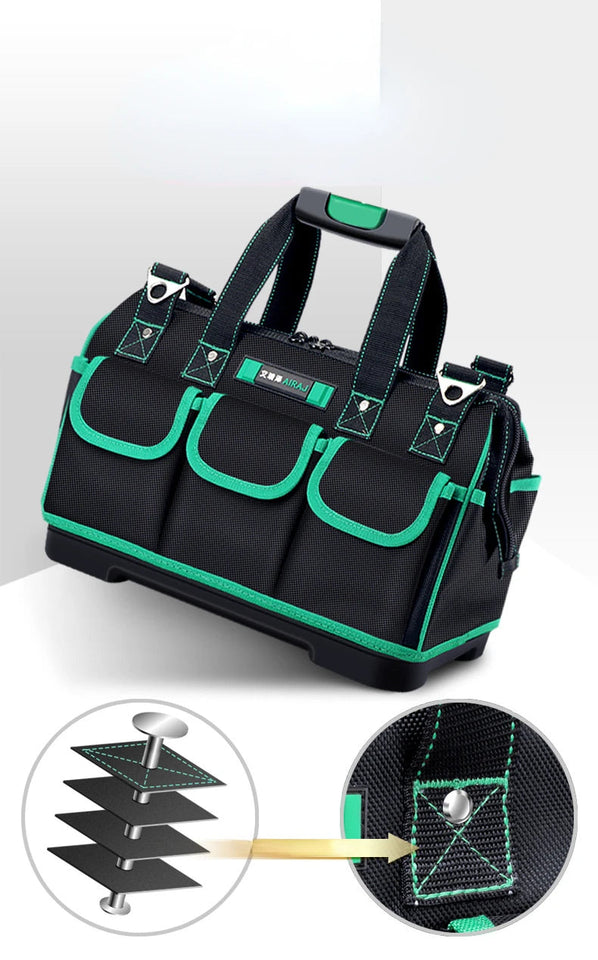 Electrician's Tool Bag 16/18/20/23 Inch Hardware Maintenance Storage Bag Portable Wear-resistant Thickened Oxford Waterproof Aimak Store