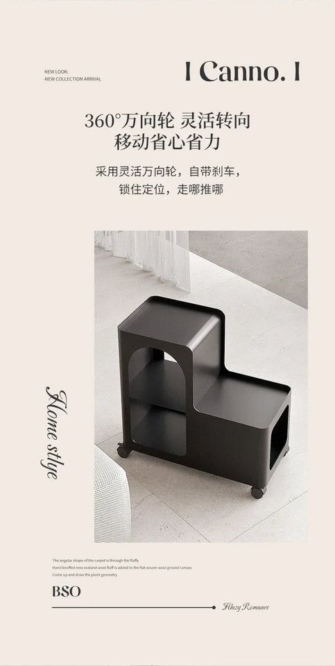 Home Living Room Table Modern Simple Tea Table Side Cabinet Bookshelf Children's Bedroom Nightstand Nordic Furniture Aimak Store