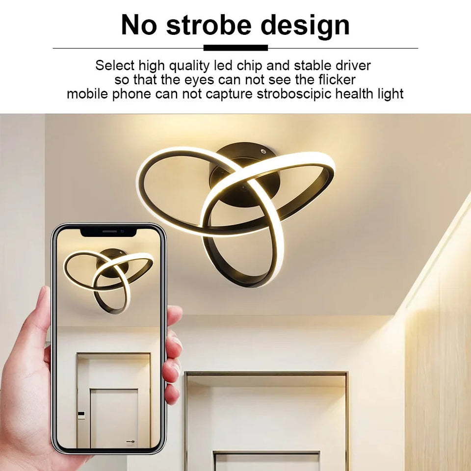 LED Ceiling Light Modern Aisle Ceiling Lamp Indoor Hallway Lighting Small Surface Mounted Fixtures Bedroom Balcony Office Lights Aimak Store