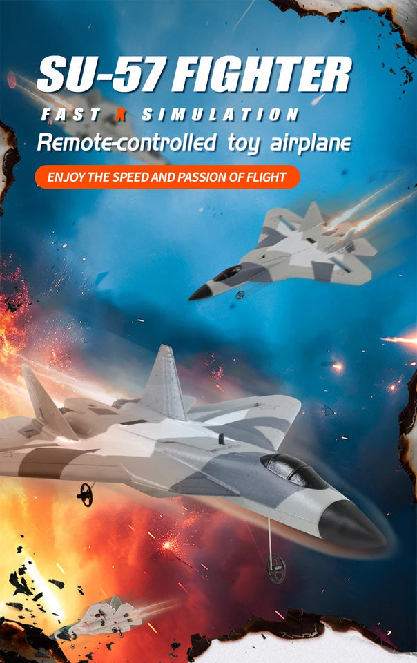 RC Foam Aircraft SU-35 Plane 2.4G Radio Control Glider Remote Control Fighter Plane Glider Airplane Foam Boys Toys for Children Aimak Store