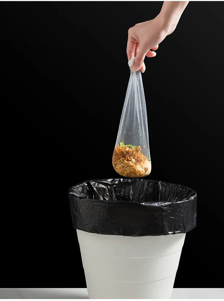 30PCS Suction Cup Sink Filter Screen Sink Organizer Kitchen Storage Bag Drain Rack Disposable Trash Bin Trash Can Garbage Cans Aimak Store