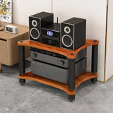 HiFi amplifier rack cabinet shock mount removable CD player video audio equipment metal tripod Desktop tripod stand speaker Aimak Store