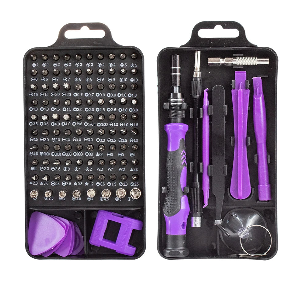115 in 1 Precision Screwdriver Set Multifunctional Magnetic Repair Tools Kit for Computer Laptop Phone MacBook Household Repairs Aimak Store